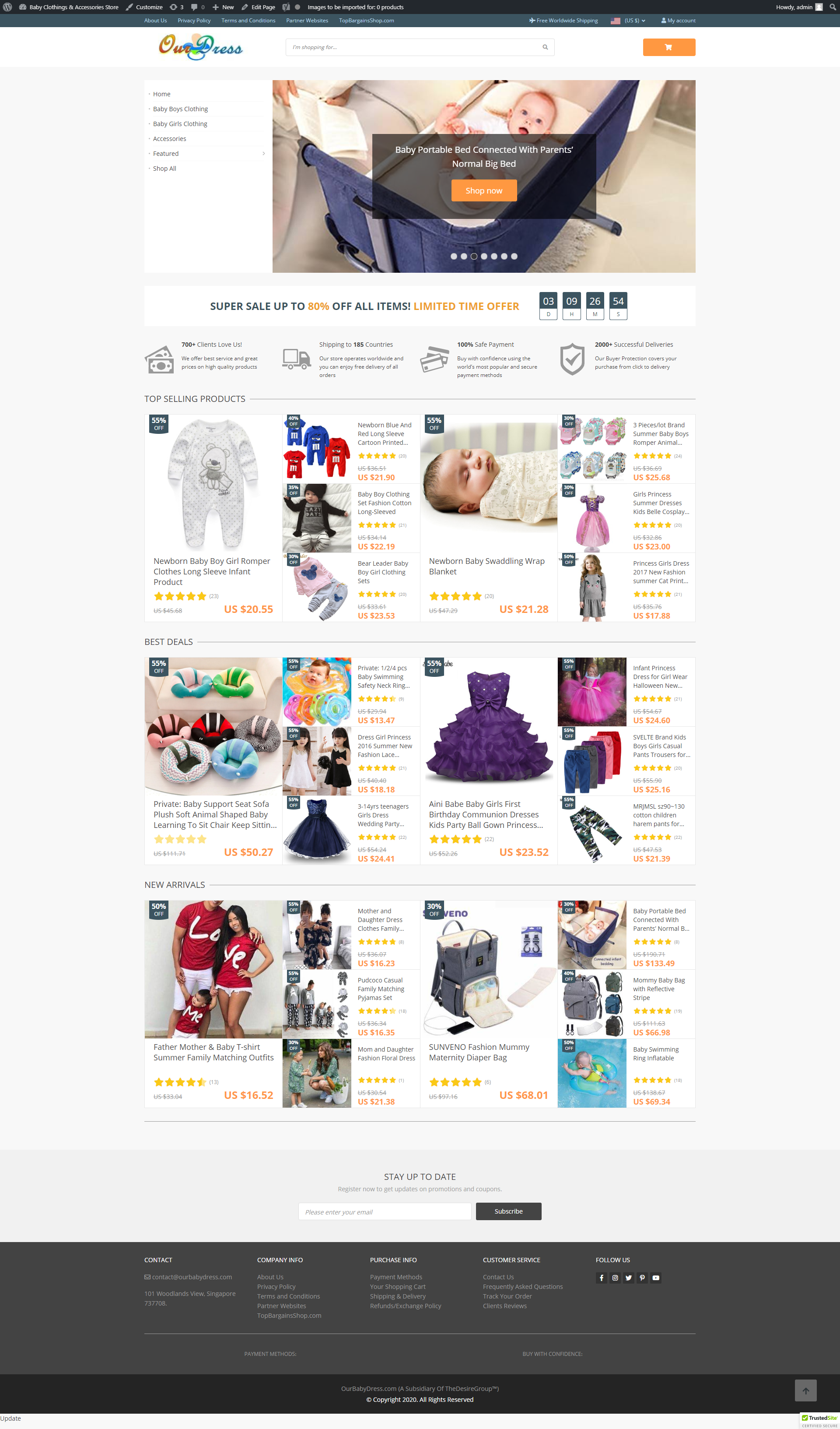 ourbabydress.com